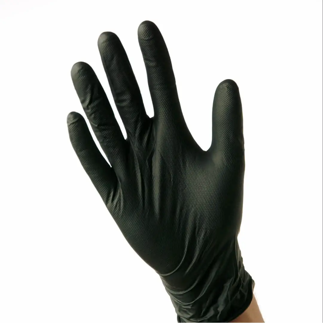 Manuși Nitril Nitro Touch Grasper - Negru - imagine 4