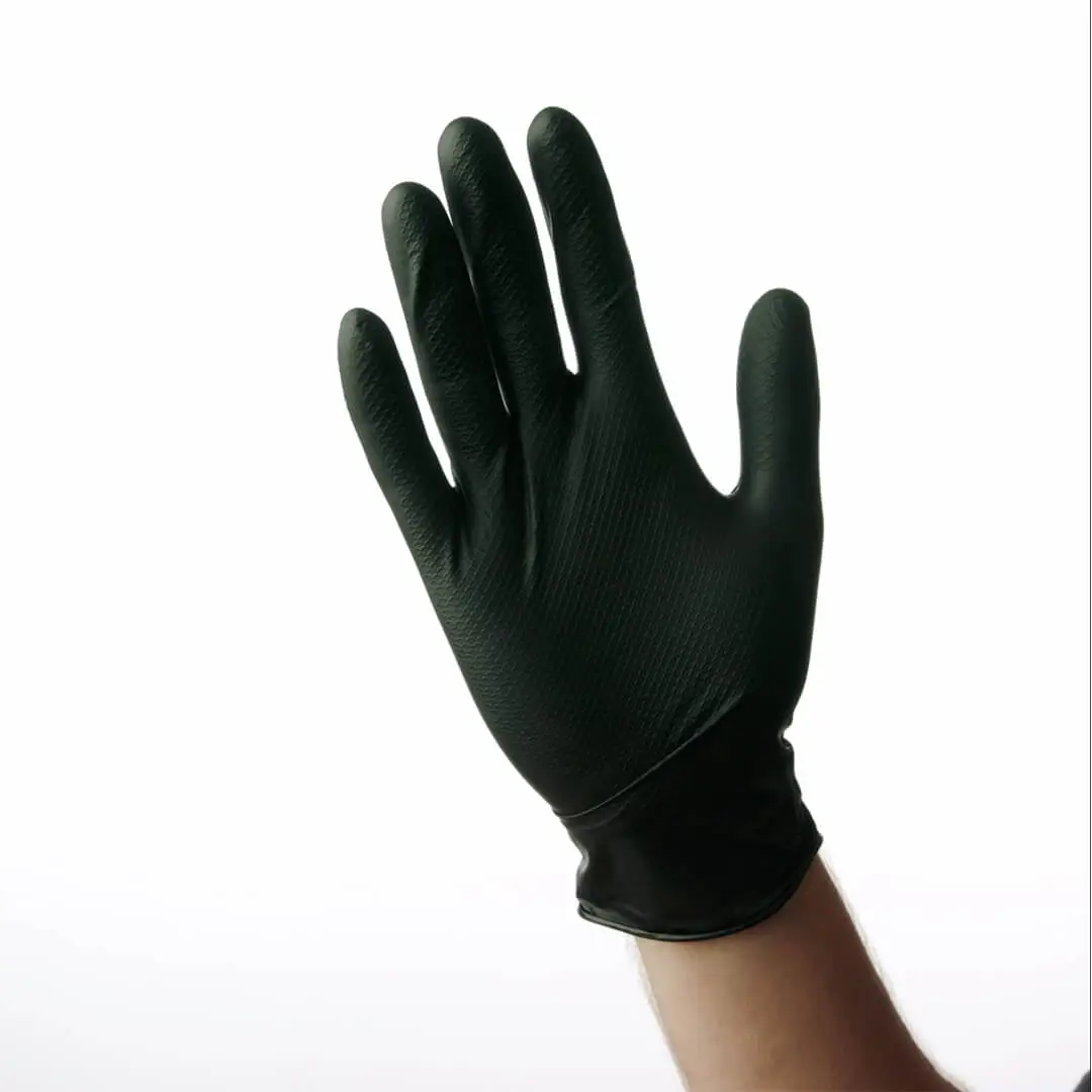 Manuși Nitril Nitro Touch Original - Negru - imagine 4
